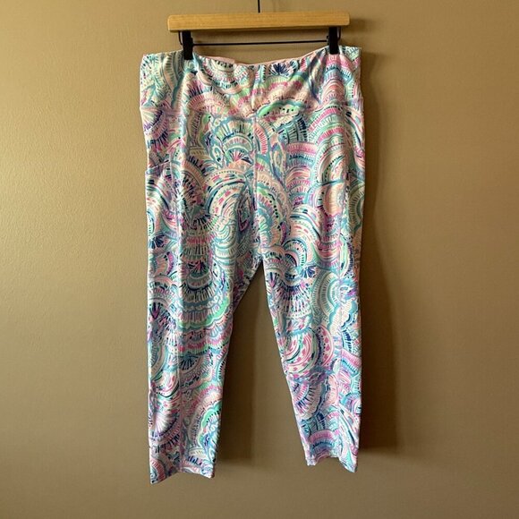 Women's Plus XXL Lilly Pulitzer Weekender Luxletic High-Rise Leggings - Picture 2 of 8